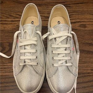 Superga Silver Women's Sneakers